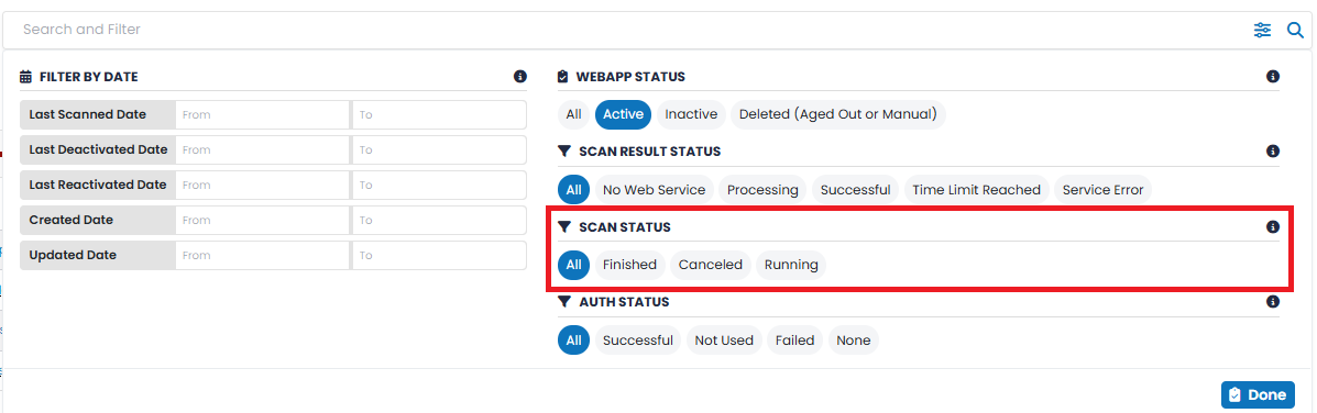 Web Apps search bar example